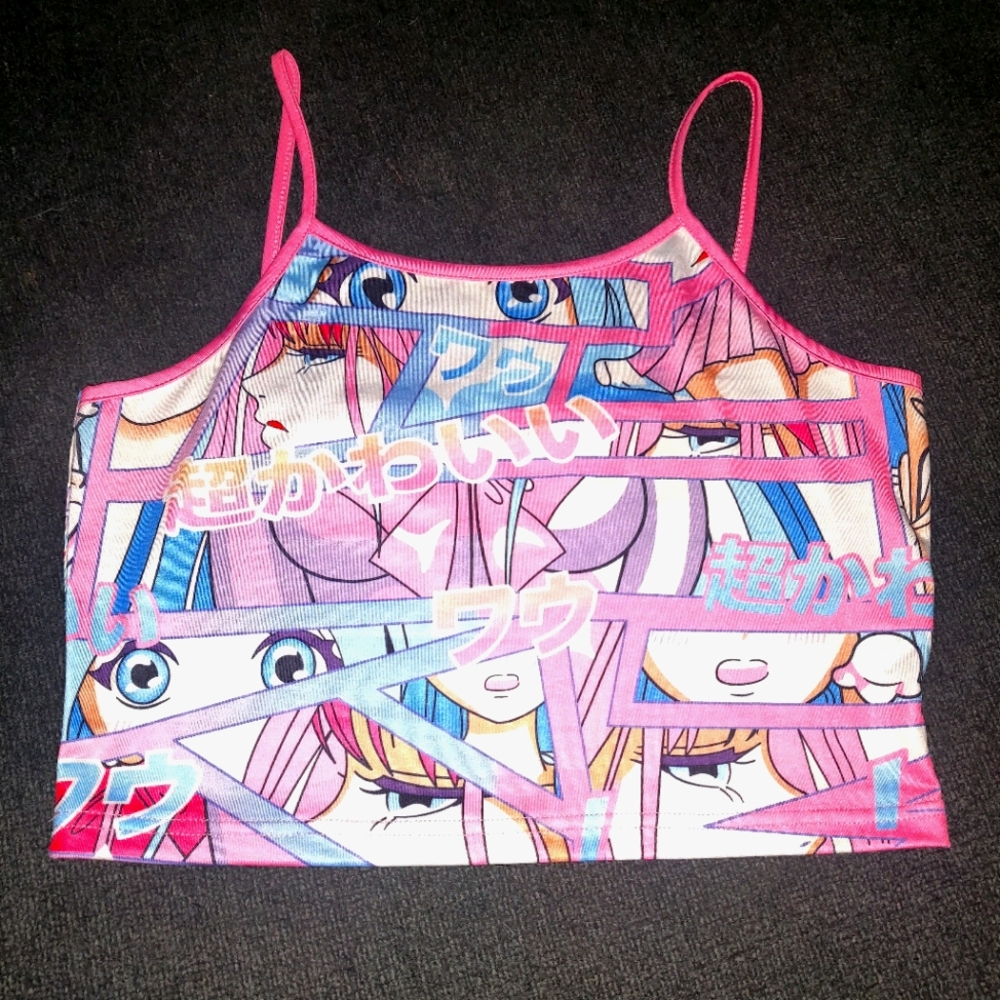 Anime Crop Top